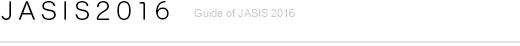 JASIS2016